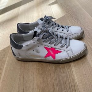 Golden Goose Python Suede Print Superstar